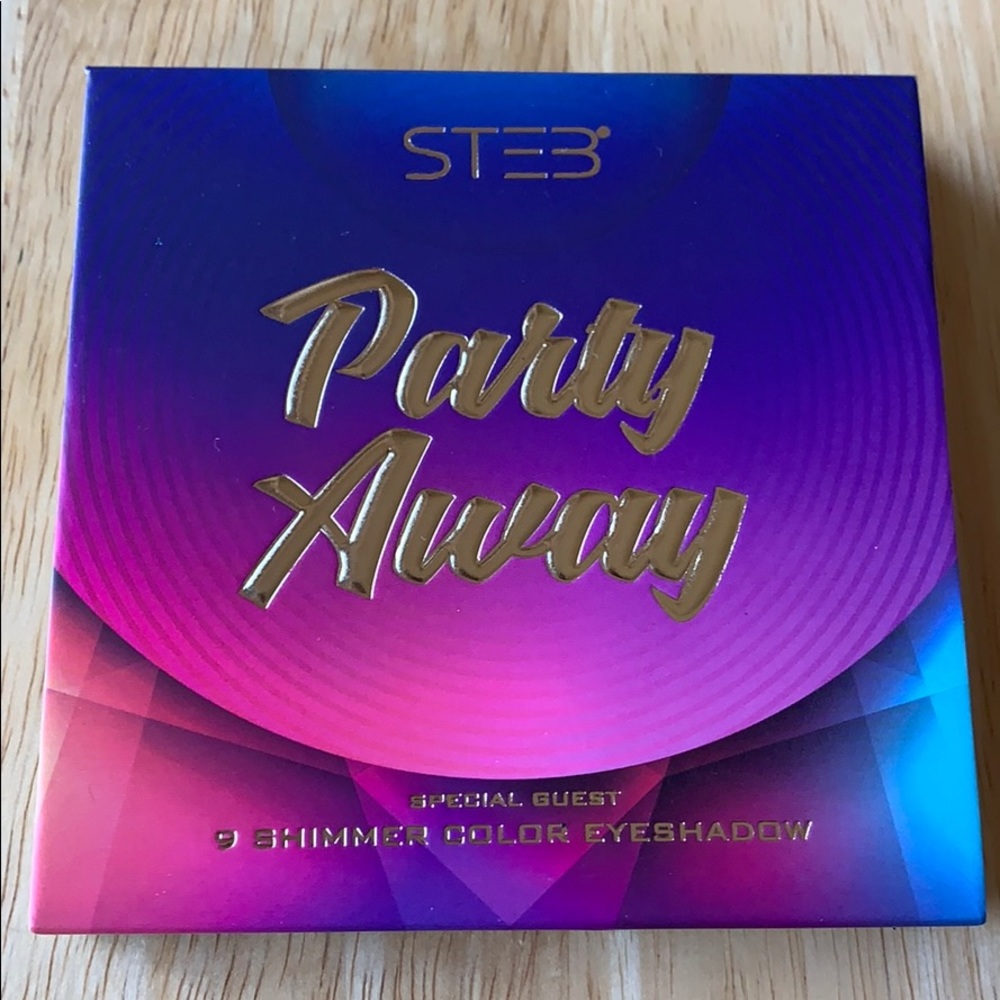 STEB Party Away Eyeshadow Pallette never used